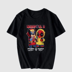 Cute Deadpool & Wolverine Dress Up T Shirt