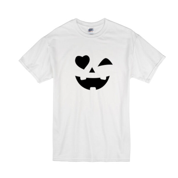 Halloween Pumpkin Smile T Shirt SN