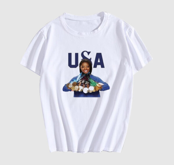 Simone biles snoop usa T Shirt