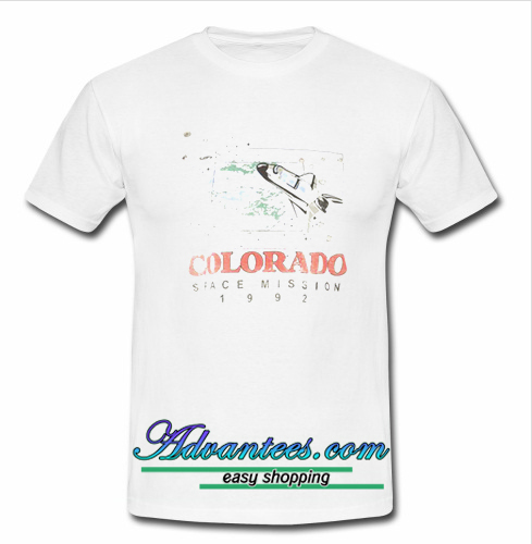 Colorado space mission 1992 t shirt
