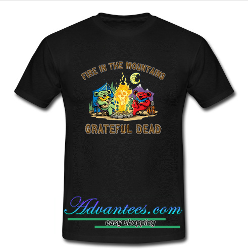 Grateful Dead Fire In The Mountain t shirt