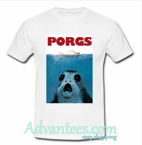 Jaws Porg t shirt
