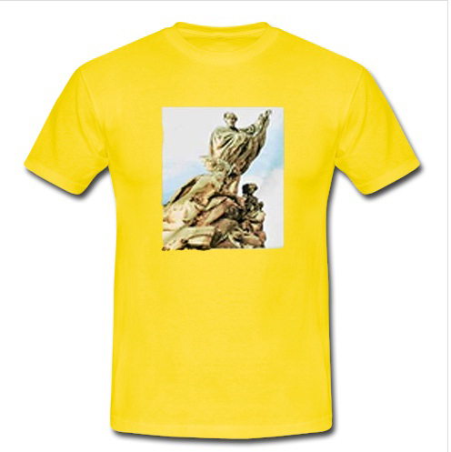 Private Concert Graphic Saint Francis Statue t shirt